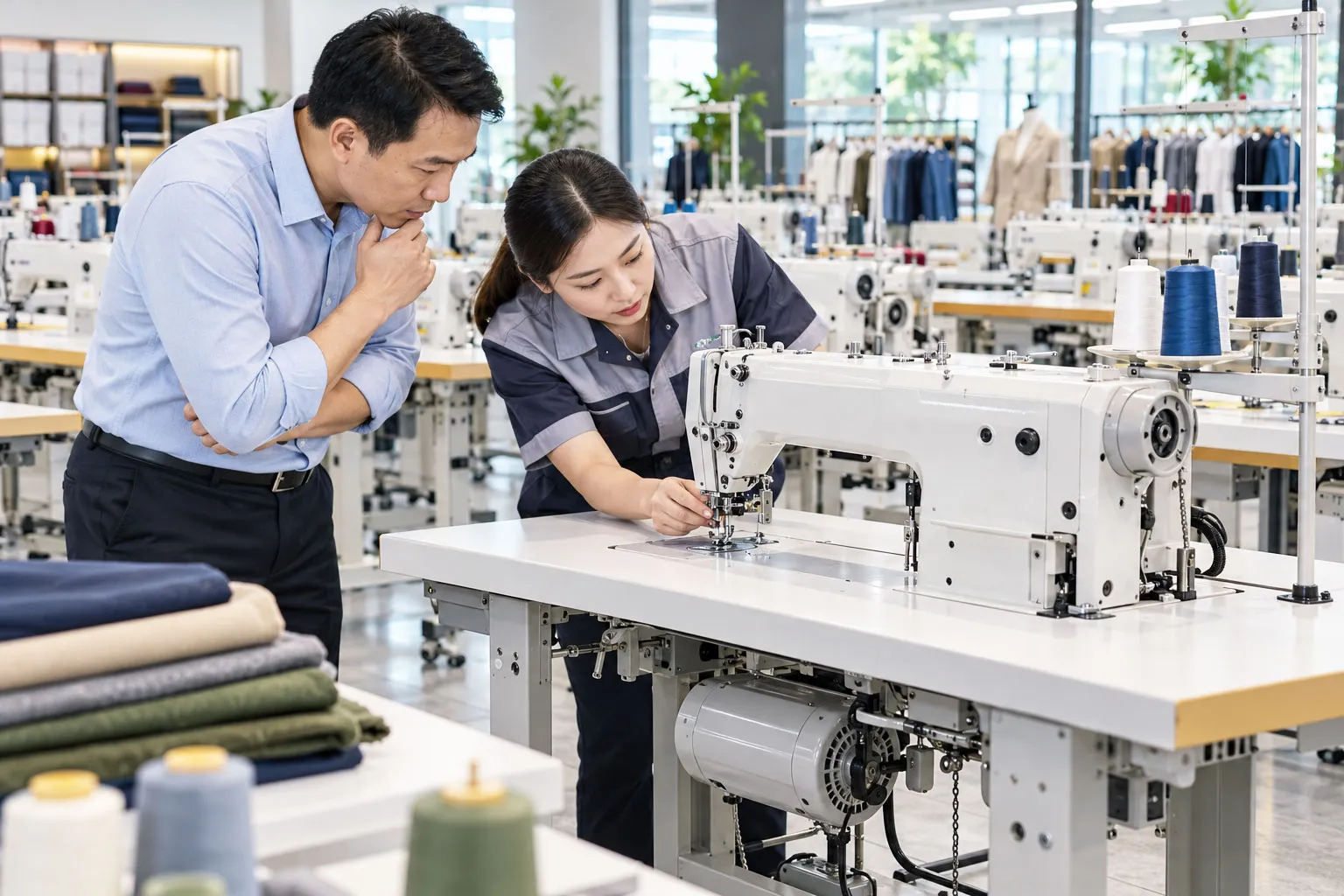 Những lưu ý khi mua máy may công nghiệp cho xưởng may