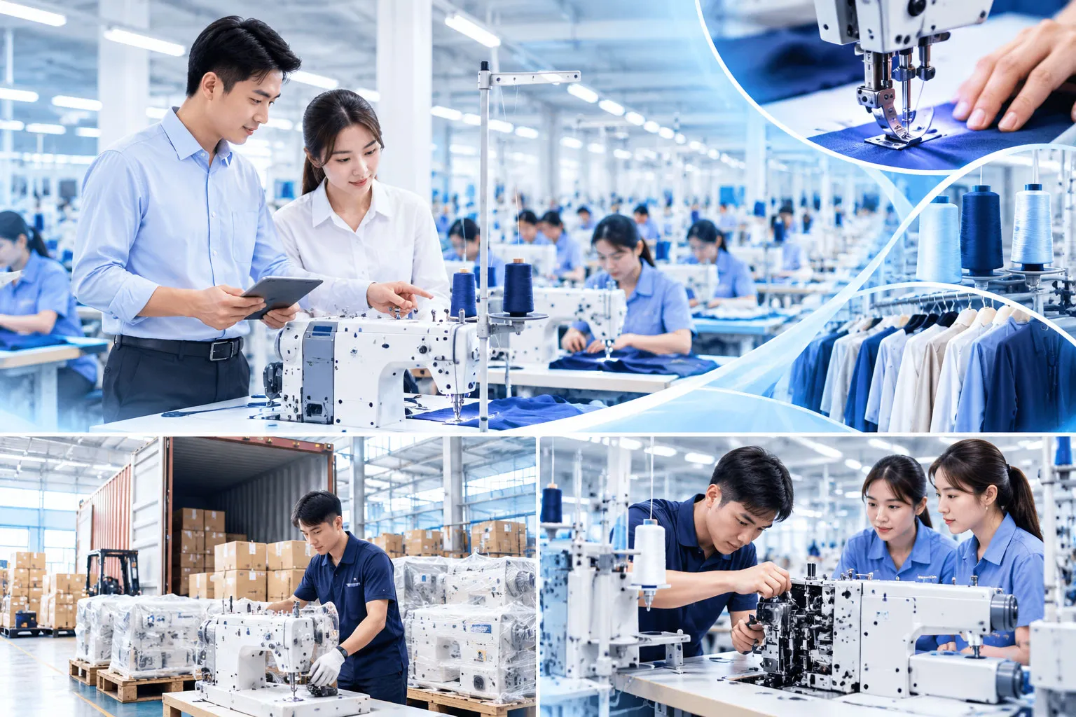 Sky News cung cấp giải pháp thiết bị toàn diện cho ngành may