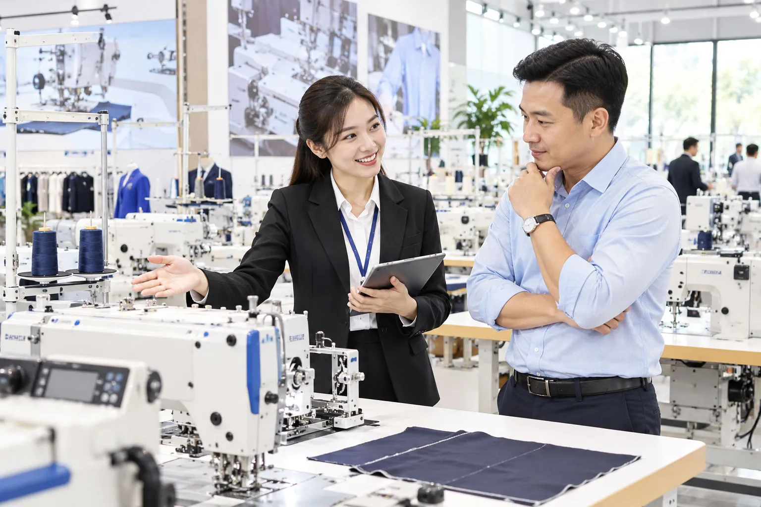 Tuyển dụng nhân viên kinh doanh máy may công nghiệp