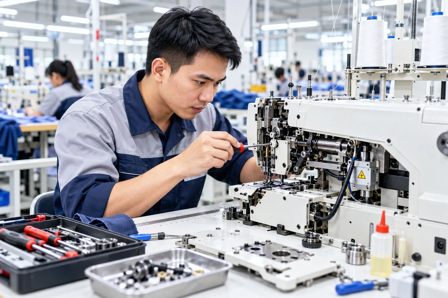 Tuyển nhân viên kỹ thuật máy may công nghiệp